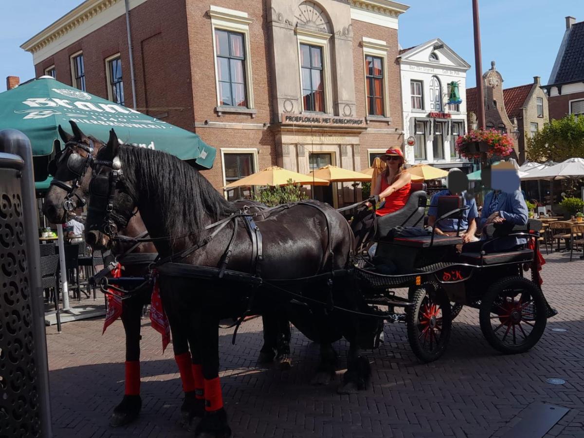 Hotel De Huifkar, Trekkershut Bij Sneek Hommerts Zewnętrze zdjęcie