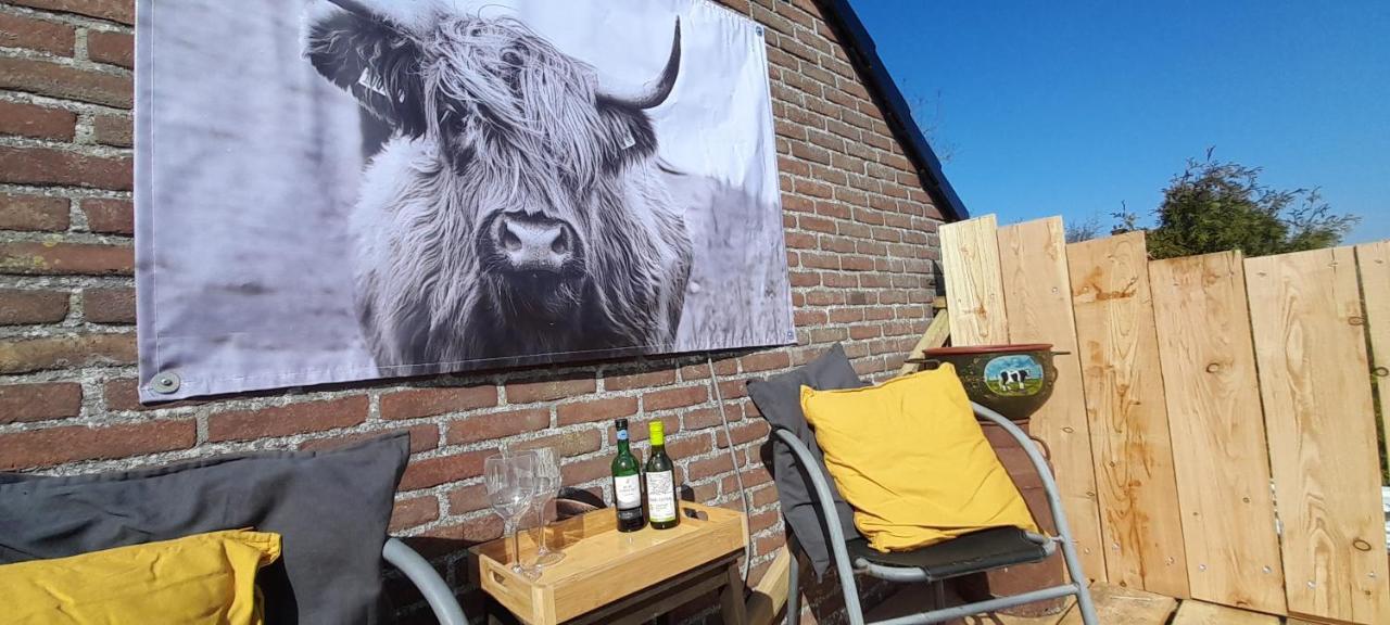 Hotel De Huifkar, Trekkershut Bij Sneek Hommerts Zewnętrze zdjęcie