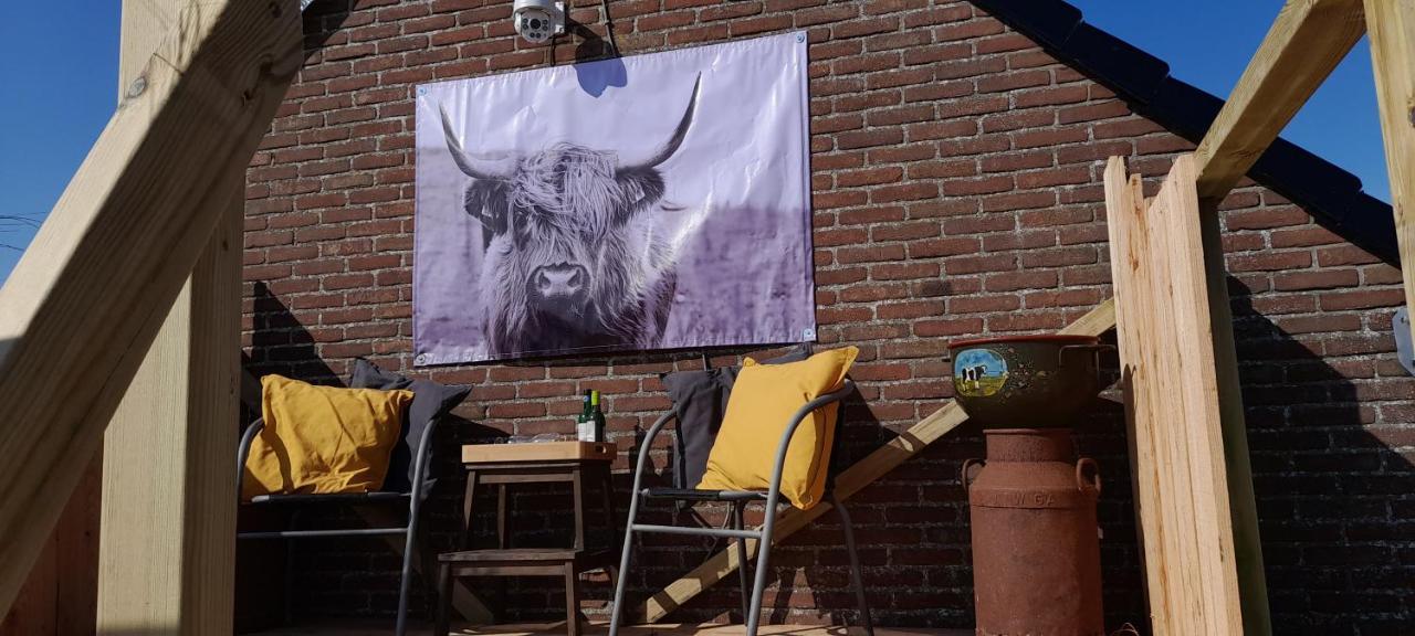Hotel De Huifkar, Trekkershut Bij Sneek Hommerts Zewnętrze zdjęcie